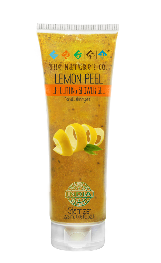 LEMON PEEL EXFOLIATING SHOWER GEL (225 ml)