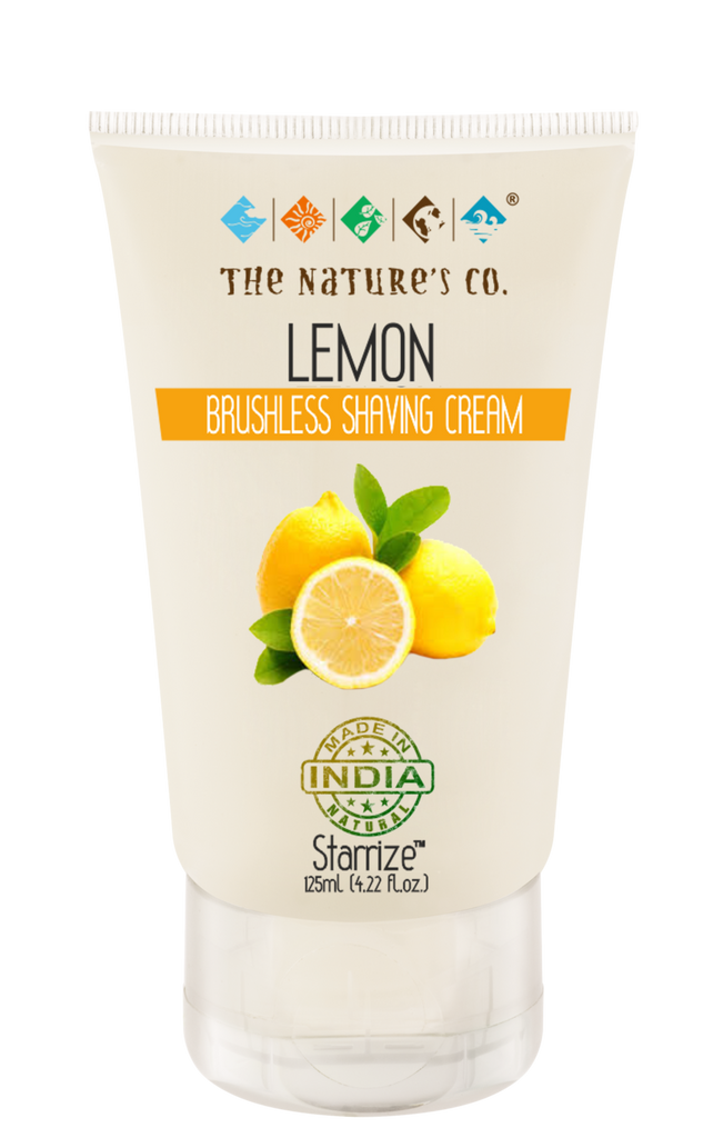 LEMON BRUSHLESS SHAVING CREAM (125 ml)