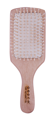 NATURAL WOODEN PADDLE BRUSH