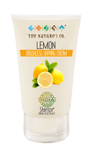 LEMON BRUSHLESS SHAVING CREAM (125 ml)