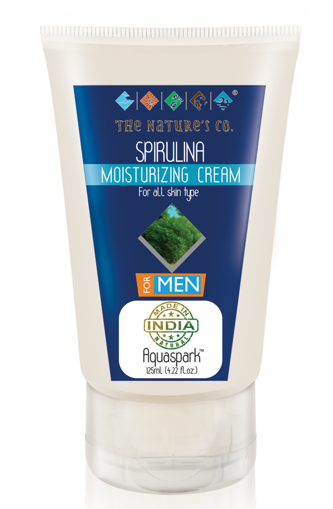 SPIRULINA MOISTURISING CREAM FOR MEN ( 125ml)