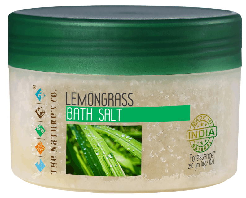 LEMONGRASS BATH SALT (250 gm) - Mfg: 10/2022 & Exp: 09/2024