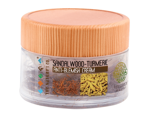 SANDALWOOD-TURMERIC ANTI BLEMISH CREAM (50 ML)