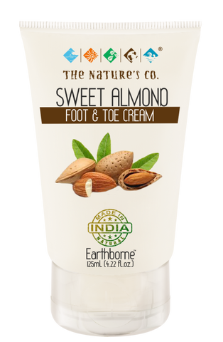 SWEET ALMOND FOOT & TOE CREAM (125 ml)