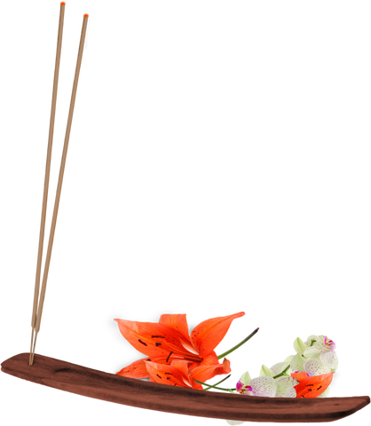 WOODEN INCENSE HOLDER